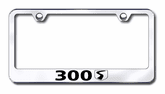 Chrysler 300S Laser Etched Stainless Steel License Plate Frame