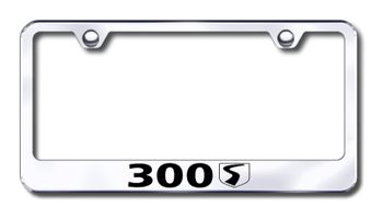 Chrysler 300S Laser Etched Stainless Steel License Plate Frame