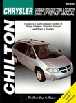 Chrysler Caravan,Voyager and Town & Country Chilton Repair Manual (2003-2007)