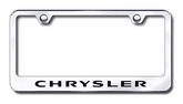 Chrysler Stainless Steel License Plate Frames