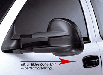 CIPA Extendable Replacement Towing Mirrors