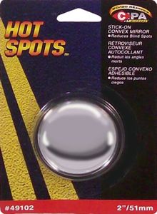 CIPA Stick-On HotSpots Round Convex Safety Mirror