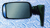 CIPA Universal Mount Lighted Euro Sport Side View Mirror