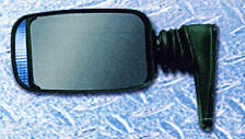 CIPA Universal Mount Lighted Euro Sport Side View Mirror