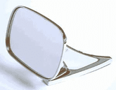 CIPA Universal Oblong Chrome Side View Mirror