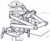 Clamshell Strut Spring Compressor by OTC