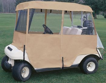 Classic Deluxe 4-Sided Golf Car Enclosure