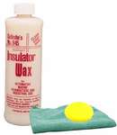Collinite 845 Insulator Wax (16 oz.) & Microfiber Cloth & Foam Pad Kit