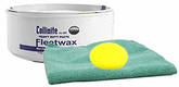 Collinite 885 Fleetwax Paste Wax, Microfiber Towel & Foam Pad Kit