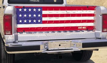 Covercraft Pro Flow US Flag Tailgate Net