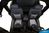 Coverking Custom Black on Gray Neosupreme Seat Cover for Jeep Wrangler (13-17)