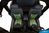 Coverking Custom Black on Green Neosupreme Seat Cover for Jeep Wrangler (13-17)