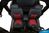 Coverking Custom Black on Red Neosupreme Seat Cover for Jeep Wrangler (13-17)