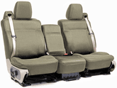 Coverking Custom Molded Taupe Front Seat Cover for 2 Door Jeep Wrangler (14-17)