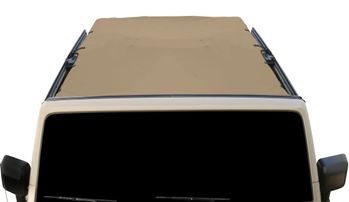 Coverking Jeep Wrangler JKU Rhinohide Taupe Bikini Top Cover