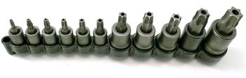 CTA 11 Piece Tamper-Proof Torx Bit Socket Set