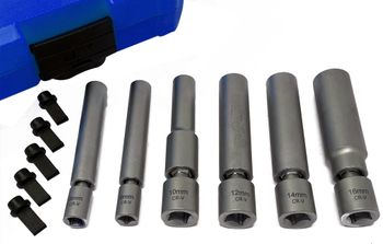 CTA 6 Pc. Spark Plug & Glow Plug Socket Set