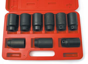 CTA 9 Pc. Axle Nut Socket Set