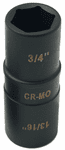 CTA Thin-Wall Impact Flip Wheel Socket (Standard)