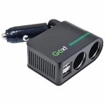 Dual 12 Volt & USB Socket Charger