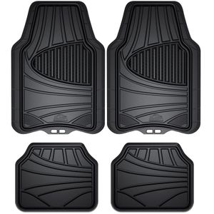 Armor All Heavy Duty 4 Piece Rubber Floor Mat Set