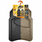 Armor All All Season Heavy Duty 4 Piece Rubber Floor Mat Set