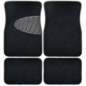 Armor All 4 Piece Carpet Floor Mat Set with Heel Pad
