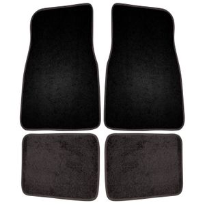 4 Piece Carpet Floor Mat Set