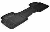 1 Piece Black Rubber Runner Floor Mat