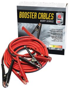 Deka Heavy Service 16 ft 6 Gauge Booster Cables