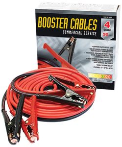 Deka Commercial Service 20 Ft. 4 Gauge Booster Cables