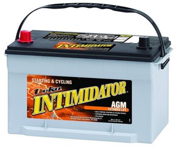 Deka 9A65 AGM Intimidator Battery (750 CCA)