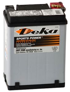 Deka ETX15 AGM Power Sport Battery (220 CCA)
