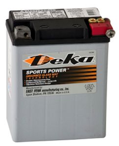 Deka ETX15L AGM Power Sport Battery (220 CCA)