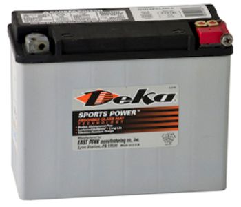 Deka ETX18L AGM Power Sport Battery (340 CCA)