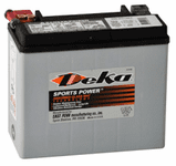 Deka ETX20L AGM Power Sport Battery (310 CCA)
