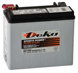 Deka ETX20L AGM Power Sport Battery (310 CCA)