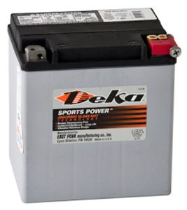 Deka ETX30L AGM Power Sport Battery (400 CCA)
