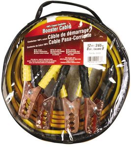 Deka Medium Service 12 Ft. 8 Gauge Jumper Cables