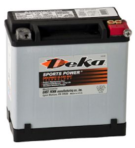 Deka ETX16L AGM Power Sport Battery (325 CCA)