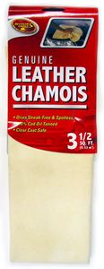 Genuine Leather Chamois (3.5 Sq. Feet)