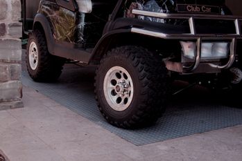 Diamond Deck Rollout Flooring Golf Cart Mat