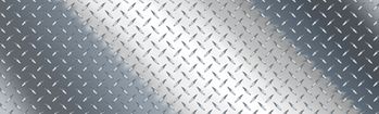 Diamond Plate Rear Window Decal
