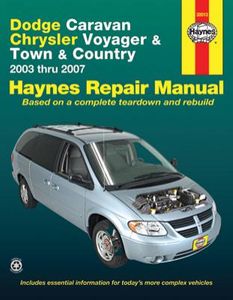 Dodge Caravan, Chrysler Voyager & Town and Country Haynes Repair Manual (2003-2007)