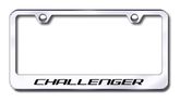 Dodge Challenger Laser Etched Stainless Steel License Plate Frame