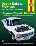 Dodge Dakota Pick-Up Haynes Repair Manual (1987-1996)