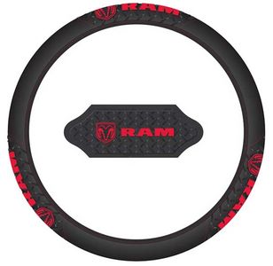 Dodge Diamond Plate Steering Wheel Cover
