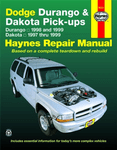 Dodge Durango & Dakota Haynes Repair Manual (1997-1999)