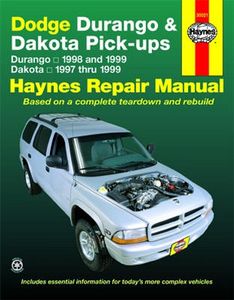 Dodge Durango & Dakota Haynes Repair Manual (1997-1999)