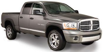 Dodge Ram Bushwacker Extend-A-Fender Flare Kit (2002-2009)